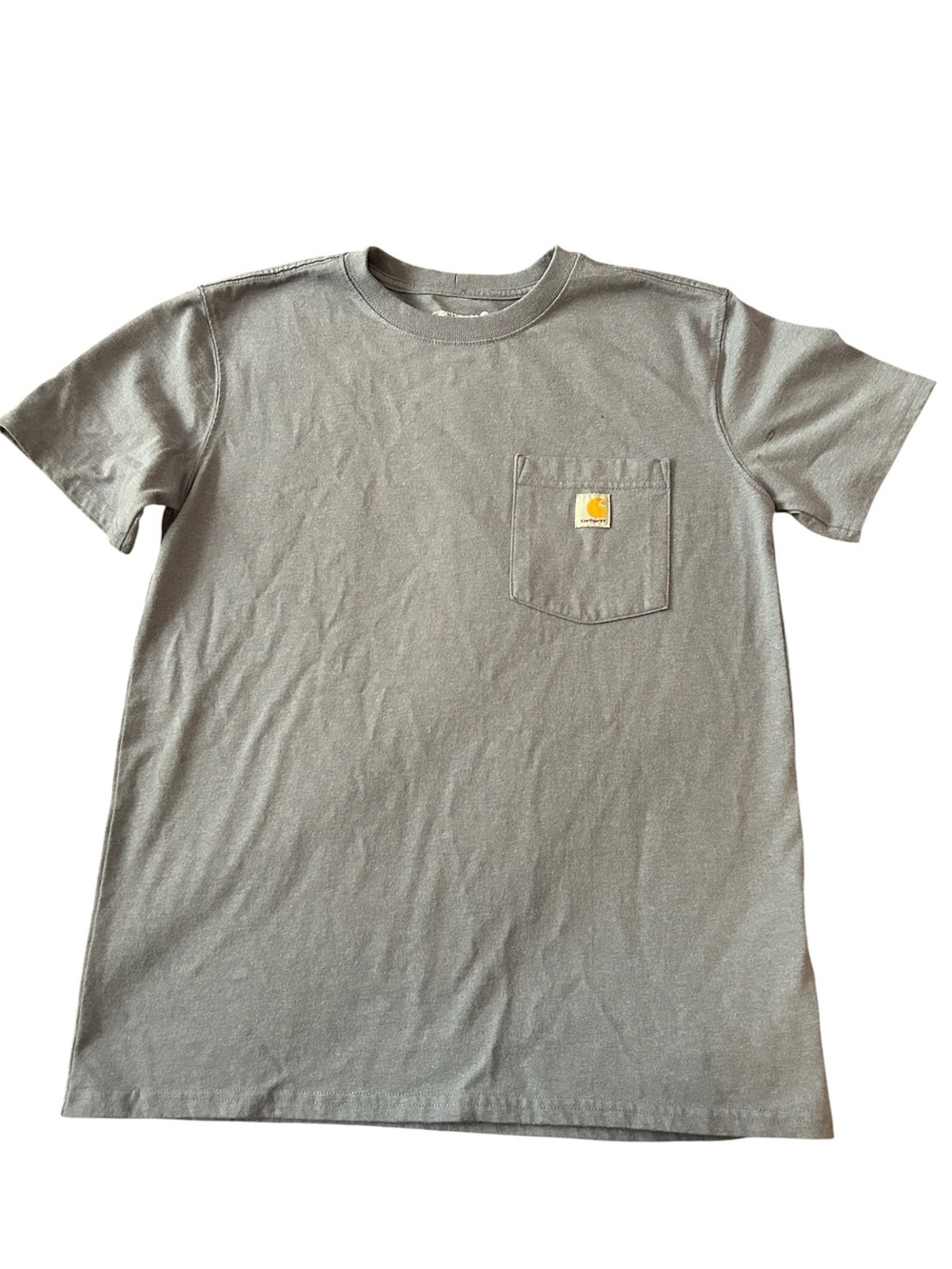 Carhartt Women's Gray Pocket T-Shirt